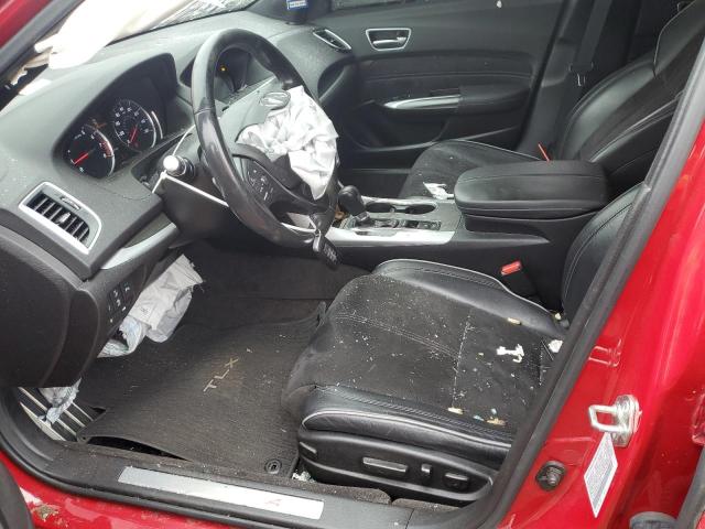 19UUB1F63KA002093 - 2019 ACURA TLX TECHNOLOGY RED photo 7