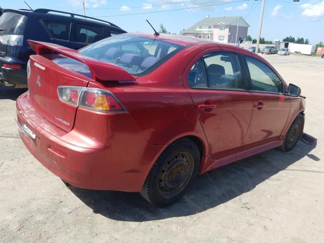 JA32U2FU3CU604544 - 2012 MITSUBISHI LANCER ES/ES SPORT RED photo 3