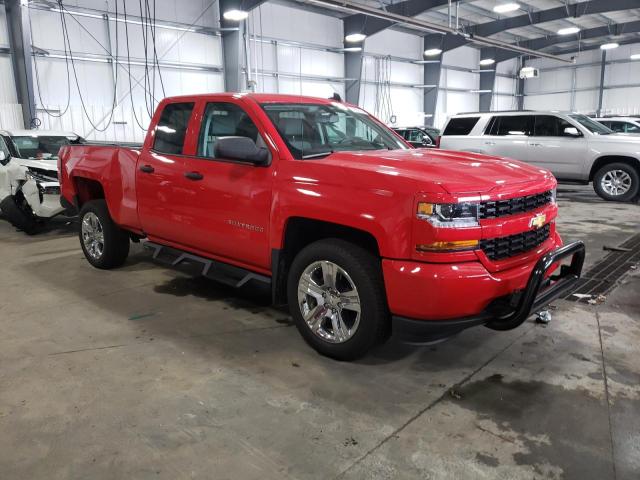 1GCVKPEC4JZ341202 - 2018 CHEVROLET SILVERADO K1500 CUSTOM RED photo 4