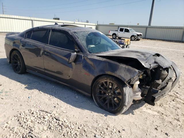 2C3CDXGJ7JH163268 - 2018 DODGE CHARGER R/T 392 GRAY photo 4