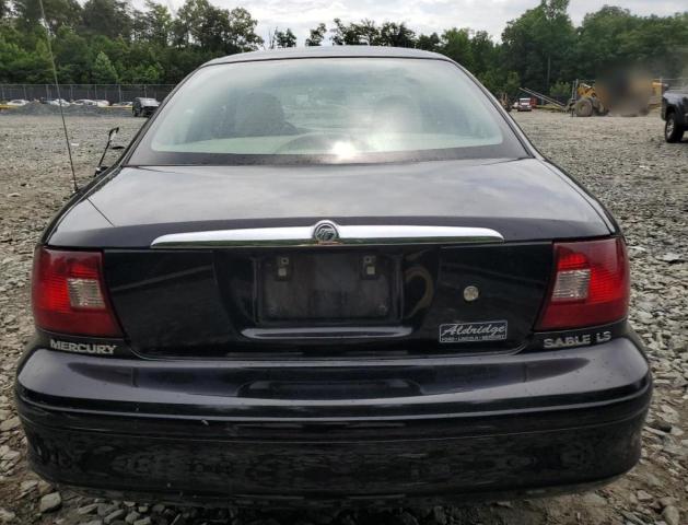 1MEFM55S0YA632880 - 2000 MERCURY SABLE LS PREMIUM BLACK photo 6