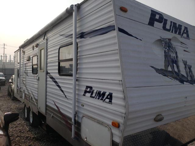 4X4TPUB237P014243 - 2007 PUMA TRAILER WHITE photo 9