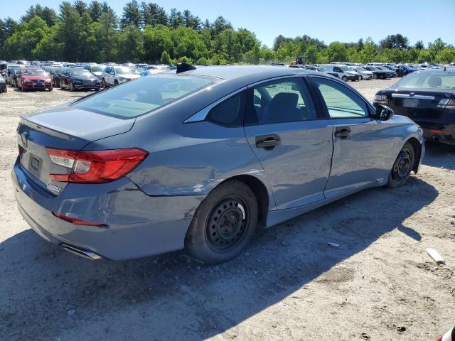 1HGCV1F41NA114560 - 2022 HONDA ACCORD SPORT SE GRAY photo 3