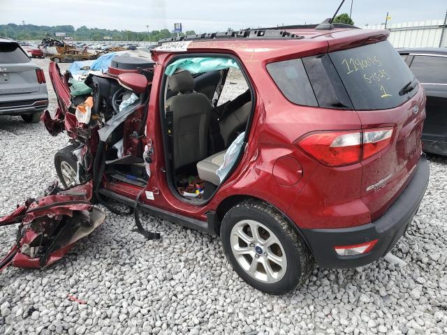 MAJ6P1UL6JC186195 - 2018 FORD ECOSPORT SE Қызыл фото 2