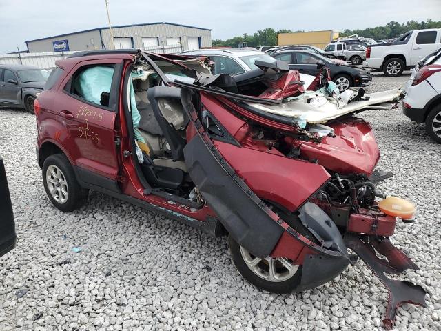 MAJ6P1UL6JC186195 - 2018 FORD ECOSPORT SE Қызыл фото 4