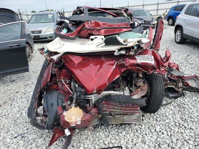 MAJ6P1UL6JC186195 - 2018 FORD ECOSPORT SE Қызыл фото 5