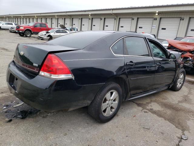 2G1WT57N391158925 - 2009 CHEVROLET IMPALA 1LT BLACK photo 3