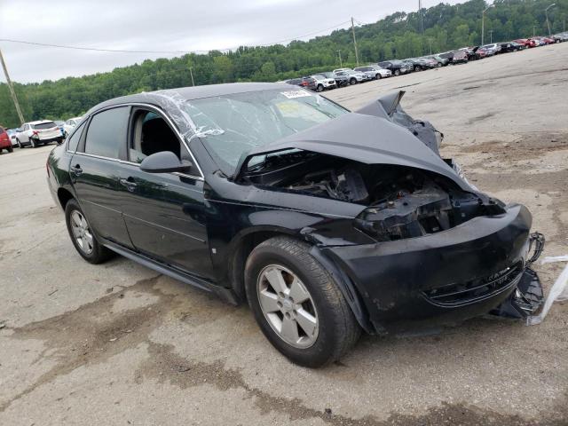 2G1WT57N391158925 - 2009 CHEVROLET IMPALA 1LT BLACK photo 4