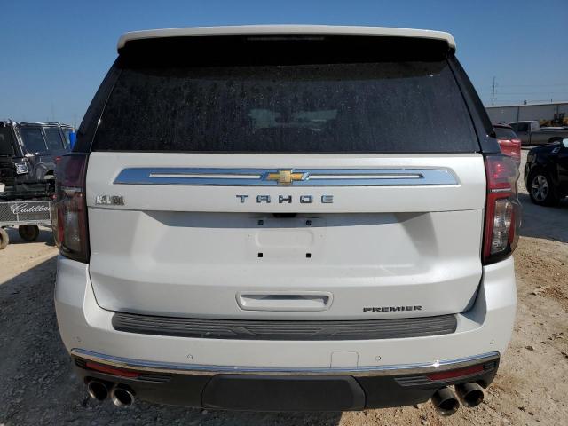 1GNSKSKD6MR347744 - 2021 CHEVROLET TAHOE K1500 PREMIER WHITE photo 6