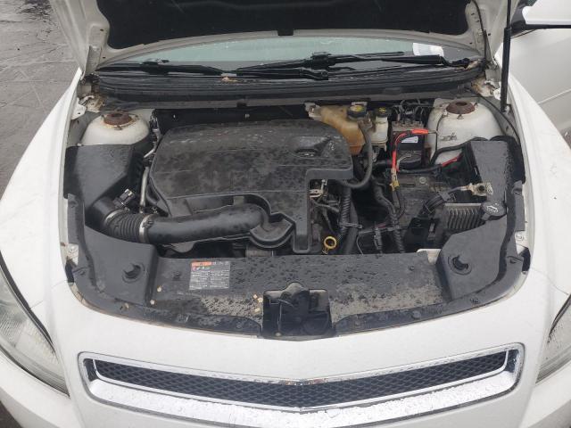 1G1ZC5EB2AF258002 - 2010 CHEVROLET MALIBU 1LT WHITE photo 11