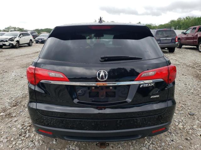 5J8TB4H56EL020016 - 2014 ACURA RDX TECHNOLOGY BLACK photo 6