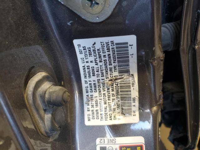 19XFA1F59AE042580 - 2010 HONDA CIVIC LX SILVER photo 12