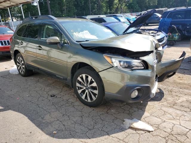 4S4BSBNC0F3352063 - 2015 SUBARU OUTBACK 2.5I LIMITED GREEN photo 4