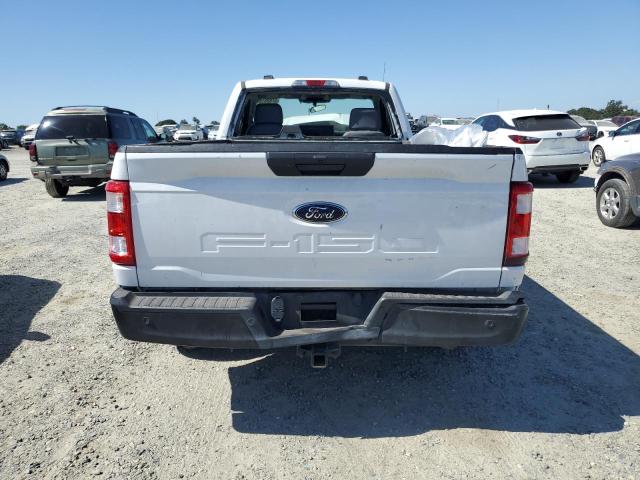 1FTMF1CBXMKD02604 - 2021 FORD F150 WHITE photo 6