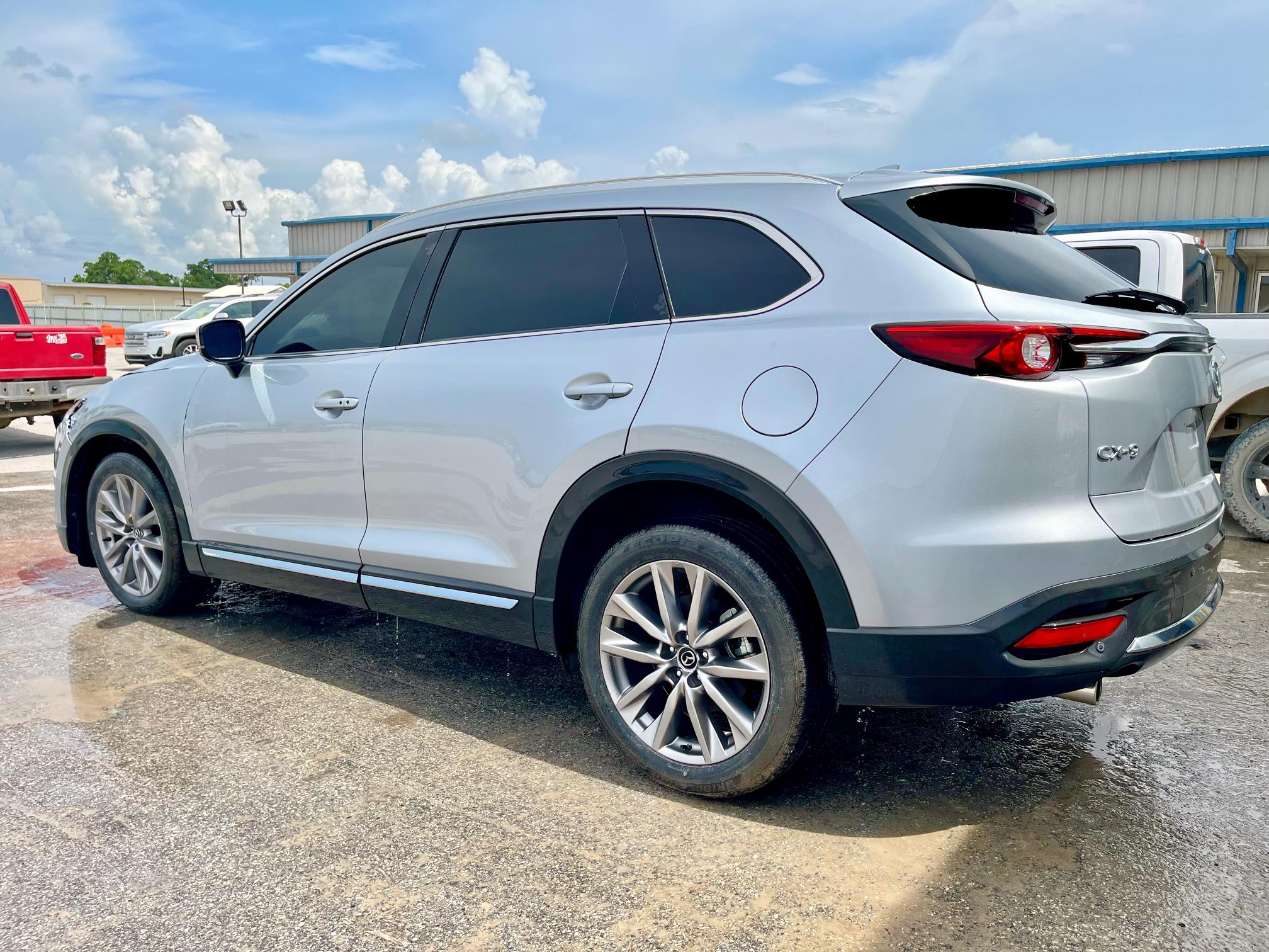 JM3TCADY6M0501370 - 2021 MAZDA CX-9 GRAND TOURING SILVER photo 2