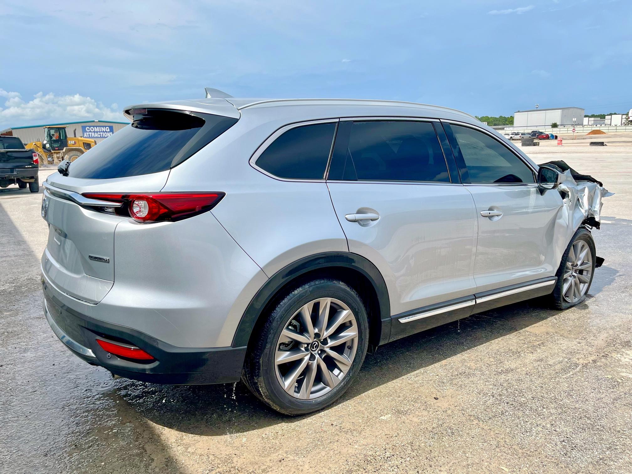 JM3TCADY6M0501370 - 2021 MAZDA CX-9 GRAND TOURING SILVER photo 3