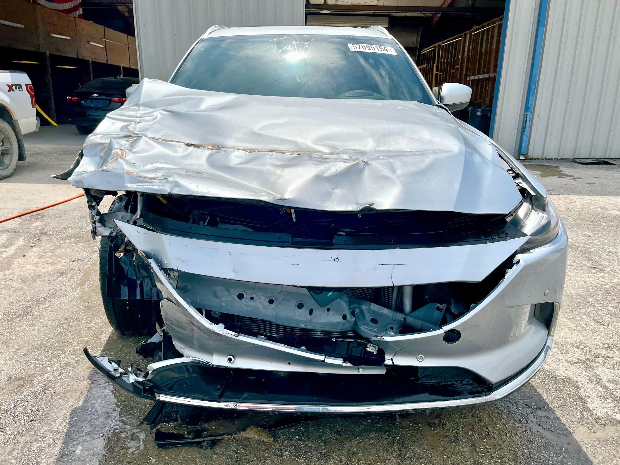 JM3TCADY6M0501370 - 2021 MAZDA CX-9 GRAND TOURING SILVER photo 5