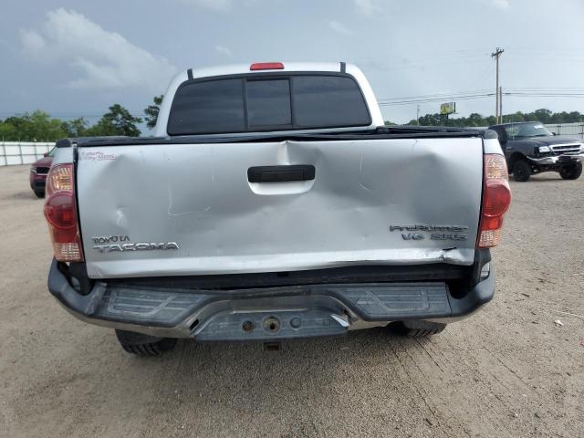 3TMJU62N95M001768 - 2005 TOYOTA TACOMA DOUBLE CAB PRERUNNER SILVER photo 6