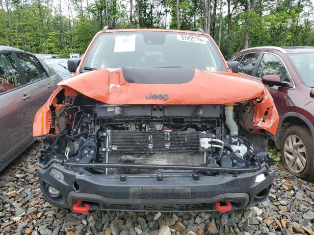 ZACNJDC19MPM71270 - 2021 JEEP RENEGADE TRAILHAWK ORANGE photo 5