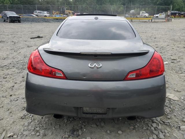 JN1CV6EK7AM101397 - 2010 INFINITI G37 BASE GRAY photo 6