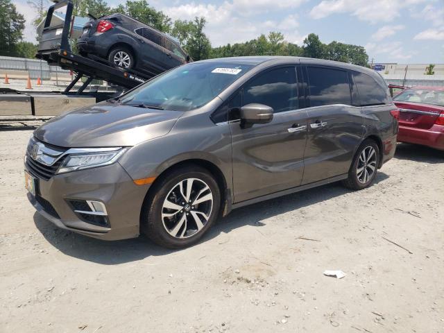 5FNRL6H9XJB032011 - 2018 HONDA ODYSSEY ELITE GRAY photo 1