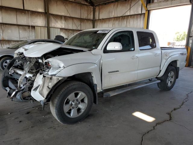 3TMJU4GNXFM175959 - 2015 TOYOTA TACOMA DOUBLE CAB PRERUNNER WHITE photo 1