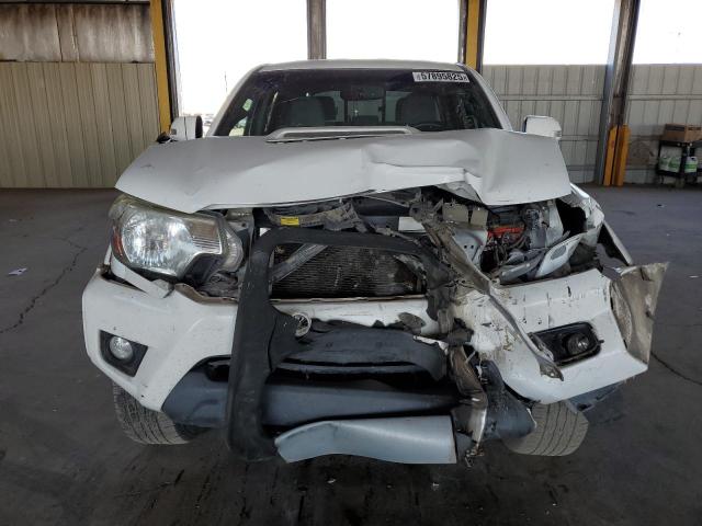 3TMJU4GNXFM175959 - 2015 TOYOTA TACOMA DOUBLE CAB PRERUNNER WHITE photo 5