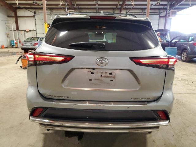 5TDKDRBH6PS036951 - 2023 TOYOTA HIGHLANDER L SILVER photo 6