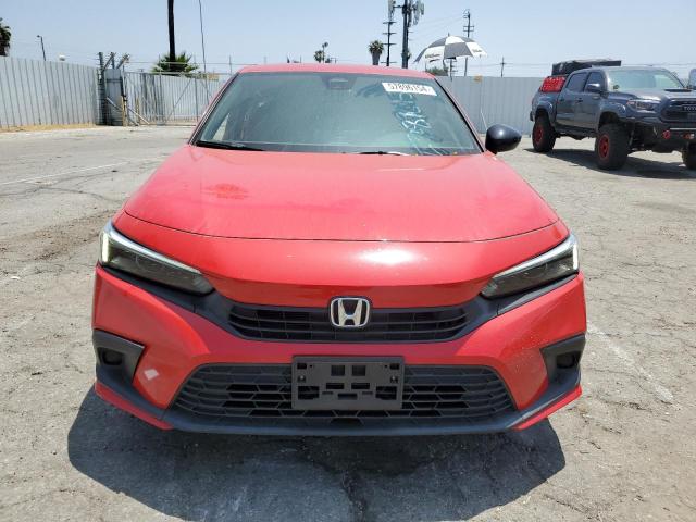 2HGFE2F56NH512943 - 2022 HONDA CIVIC SPORT RED photo 5