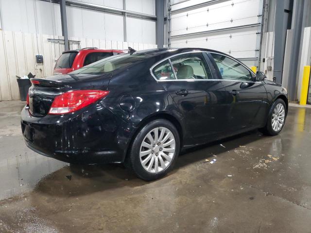 2G4GR5EK9C9169287 - 2012 BUICK REGAL BLACK photo 3