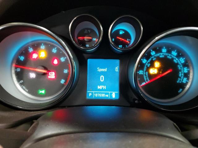 2G4GR5EK9C9169287 - 2012 BUICK REGAL BLACK photo 9