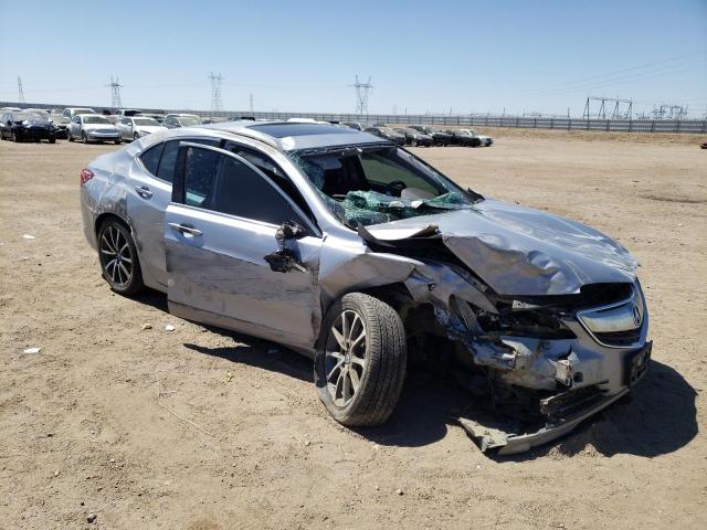 19UUB2F78FA021811 - 2015 ACURA TLX ADVANCE SILVER photo 4