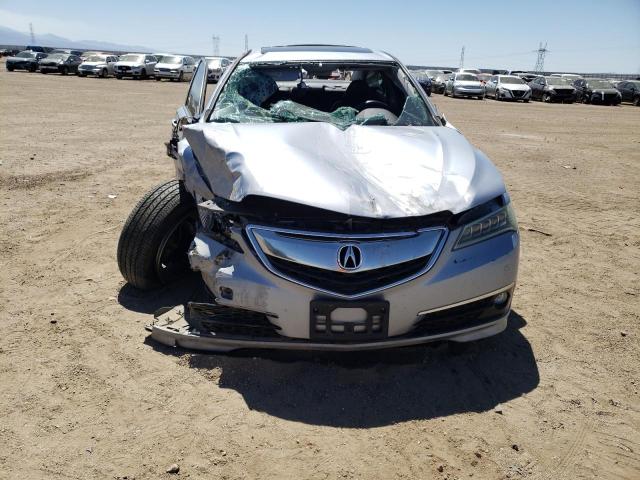 19UUB2F78FA021811 - 2015 ACURA TLX ADVANCE SILVER photo 5