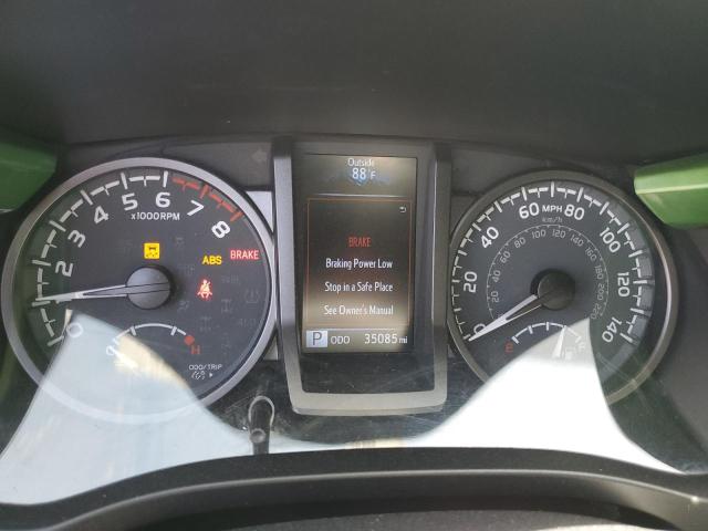 3TMDZ5BN5NM125044 - 2022 TOYOTA TACOMA DOUBLE CAB GREEN photo 9