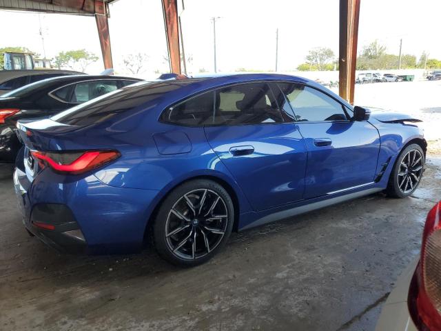 WBY73AW01PFP25065 - 2023 BMW I4 EDRIVE 40 BLUE photo 3