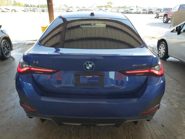 WBY73AW01PFP25065 - 2023 BMW I4 EDRIVE 40 BLUE photo 6