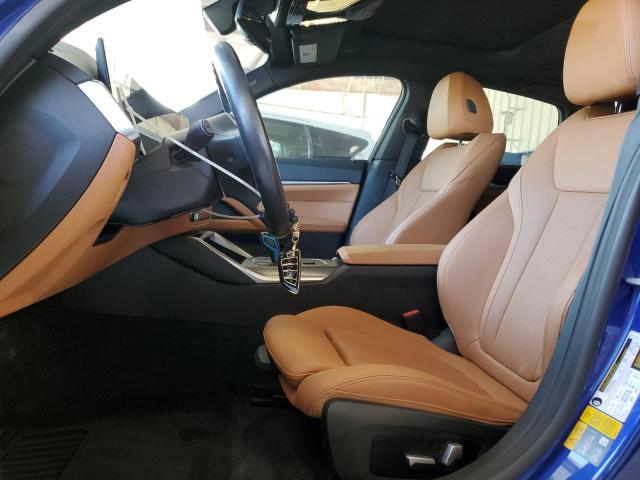 WBY73AW01PFP25065 - 2023 BMW I4 EDRIVE 40 BLUE photo 7