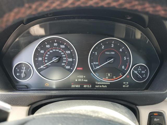 WBA8J1C53GK458754 - 2016 BMW 328 D XDRIVE WHITE photo 9