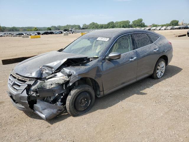 5J6TF2H53CL003527 - 2012 HONDA CROSSTOUR EXL ნაცრისფერი ფოტო 1