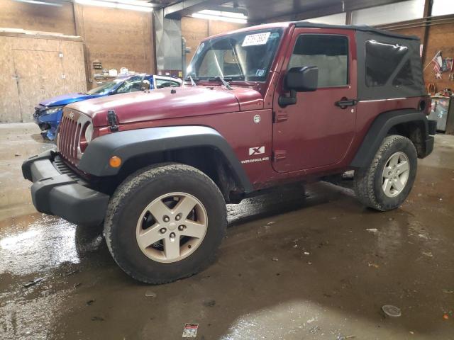 1J4FA241X8L569934 - 2008 JEEP WRANGLER X BURGUNDY photo 1