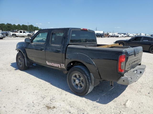 1N6ED27T34C431777 - 2004 NISSAN FRONTIER CREW CAB XE V6 BLACK photo 2