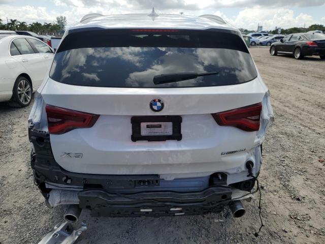 5UXTY3C01M9E29878 - 2021 BMW X3 SDRIVE30I WHITE photo 6