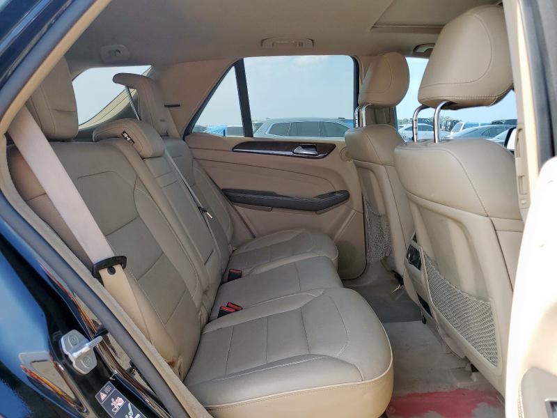 4JGDA5HB8CA008343 - 2012 MERCEDES-BENZ ML 350 4MATIC BLACK photo 11