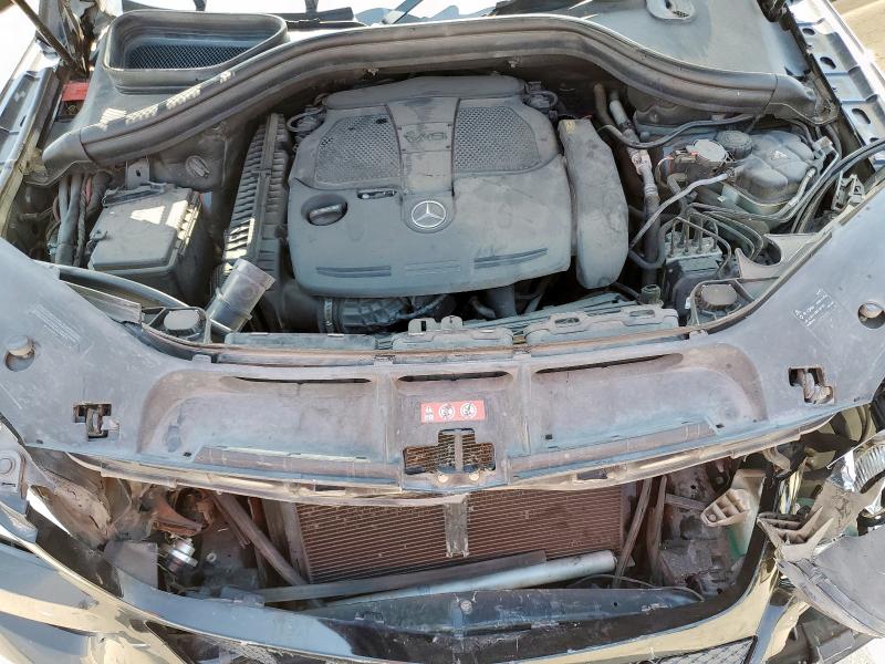 4JGDA5HB8CA008343 - 2012 MERCEDES-BENZ ML 350 4MATIC BLACK photo 12