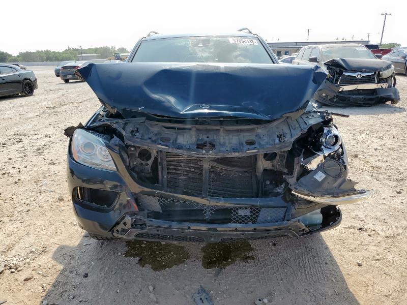 4JGDA5HB8CA008343 - 2012 MERCEDES-BENZ ML 350 4MATIC BLACK photo 5
