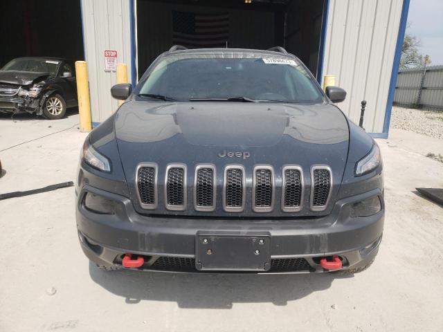 1C4PJMBB4GW332290 - 2016 JEEP CHEROKEE TRAILHAWK GRAY photo 5