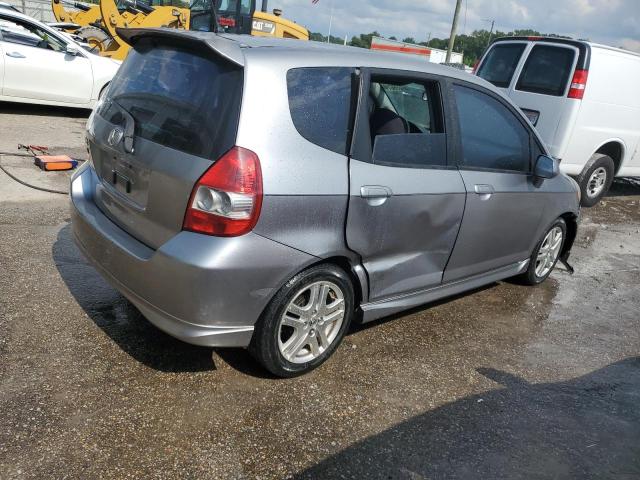 JHMGD38647S053164 - 2007 HONDA FIT S 灰色 照片 3