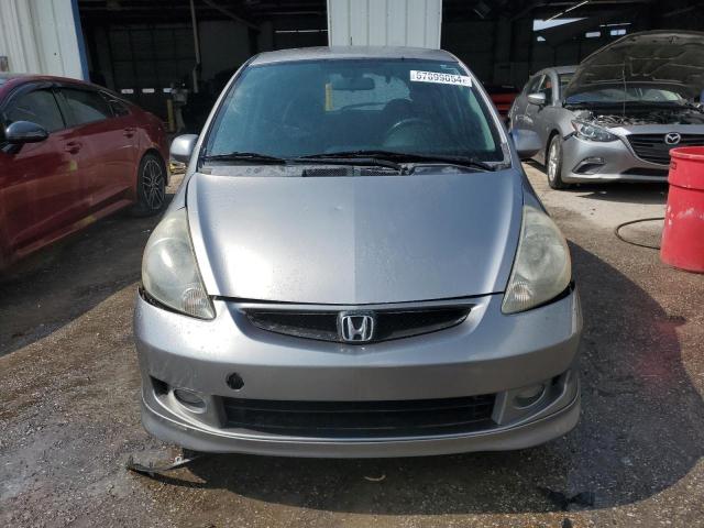 JHMGD38647S053164 - 2007 HONDA FIT S 灰色 照片 5