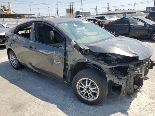 JTDKARFP9H3066281 - 2017 TOYOTA PRIUS PRIM ნაცრისფერი ფოტო 4