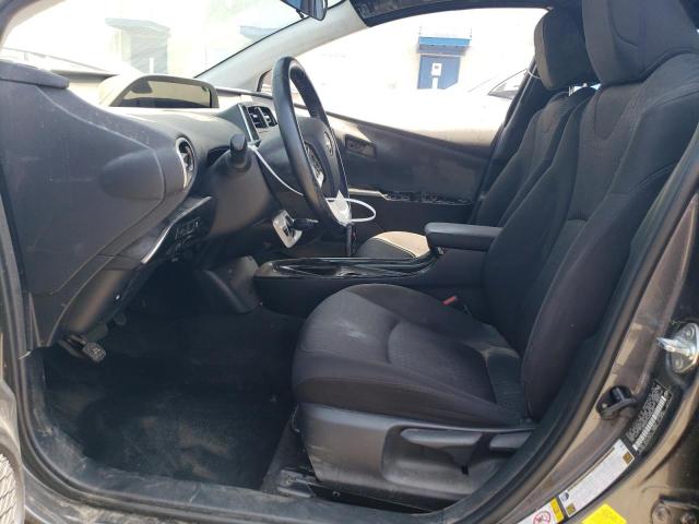 JTDKARFP9H3066281 - 2017 TOYOTA PRIUS PRIM ნაცრისფერი ფოტო 7